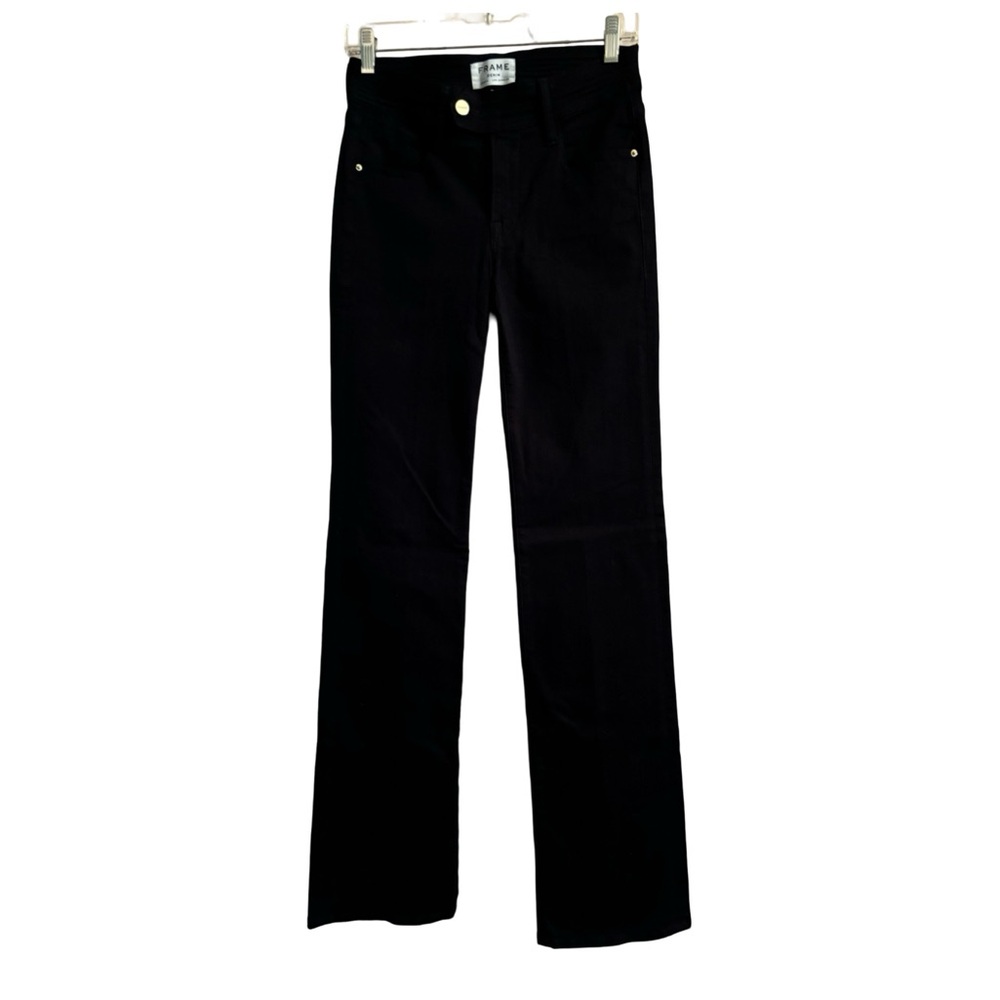FRAME Denim Black Film Noir Jeans Sz 27 Boot Cut Style LMF403